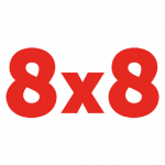 8x8 company logo