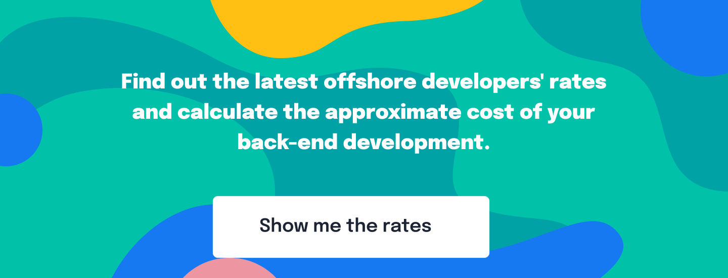 Backend development rates