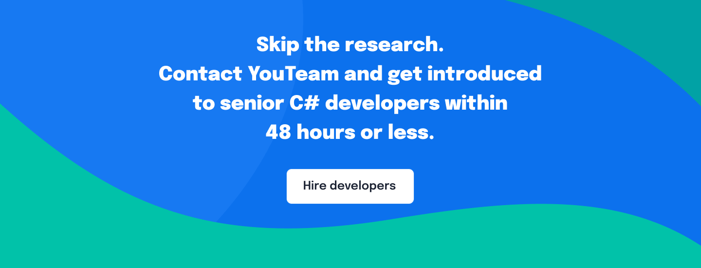 Hire C# developers with YouTeam