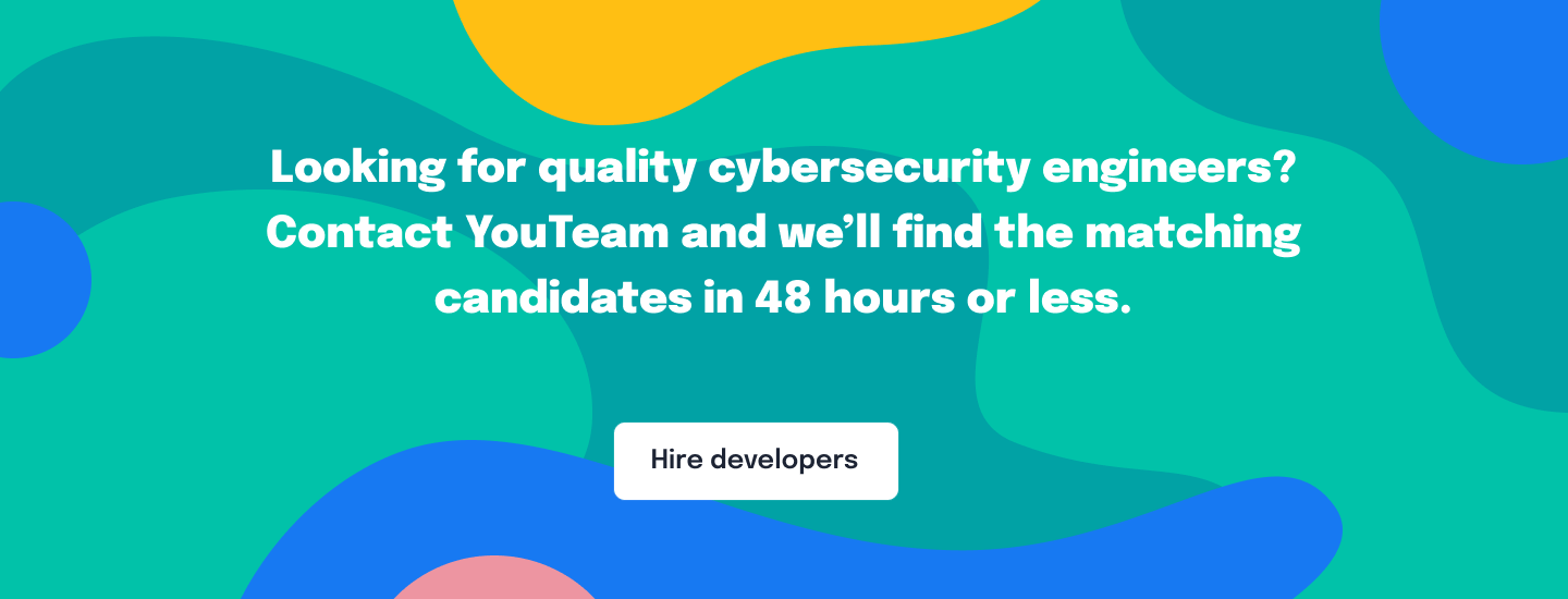 Hire cybersecurity engineers with YouTeam