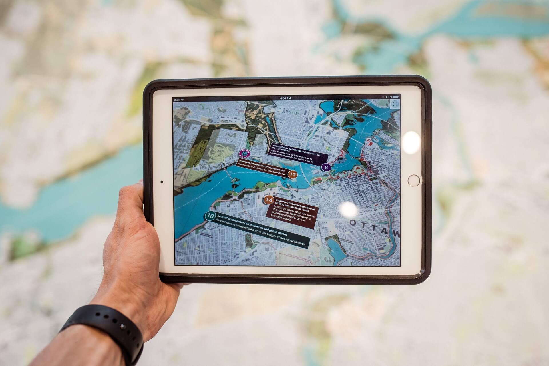 Augmented reality in travel industry