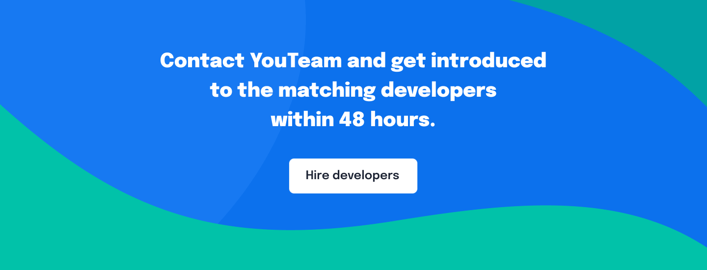 Get introduced to the matching developers