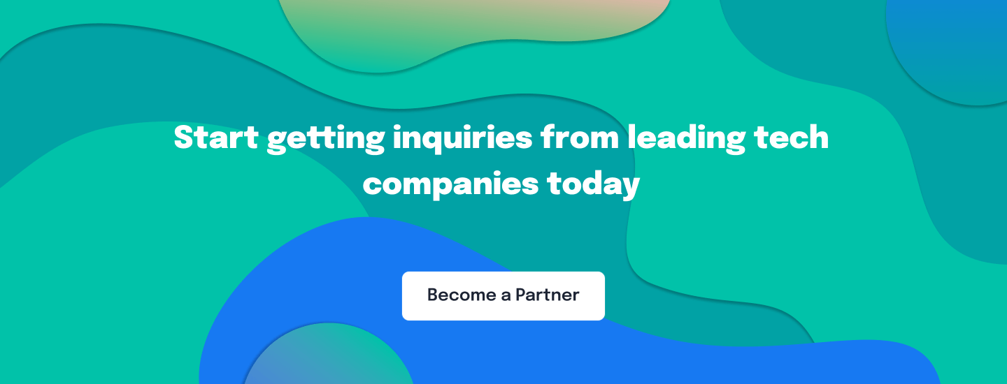 Start getting inquiries from leading tech companies today
